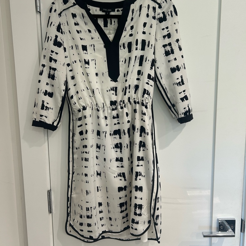 Black and White Women's Top by Ivy + Blu